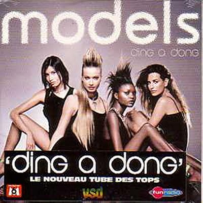EUROVISION 1975 Pays-Bas : Models (Cover Version Teach-In) Ding a dong 2-track CARD SLEEVE - 1) Ding a dong 2) Music comes and bang - CDSINGLE