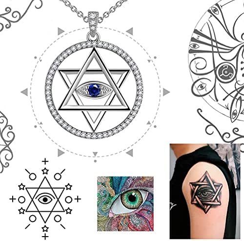 Turkish Blue Evil Eye Necklace Womens Protection Symbolic Collection Evil Eye Necklace Jewelry Gifts for Christmas 925 Sterling Silver Blue Eye Pendant Necklace Good Luck Necklace Jewellery Gift for Wife Girlfriend