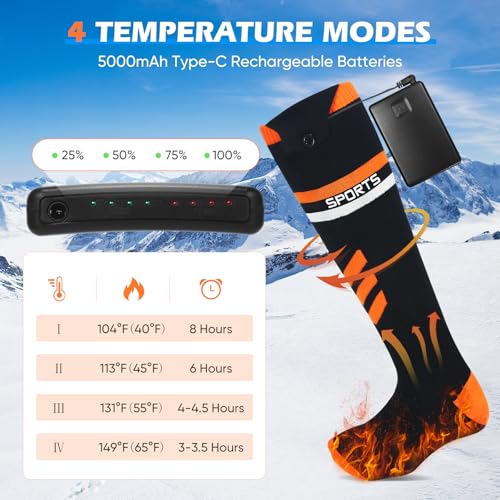 Amortherapie Heated Socks For Men Women App Control thumb #3