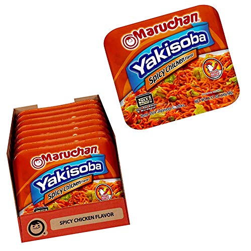 Maruchan Yakisoba Cheddar Cheese Flavor, 3.96 Oz, Pack of 8