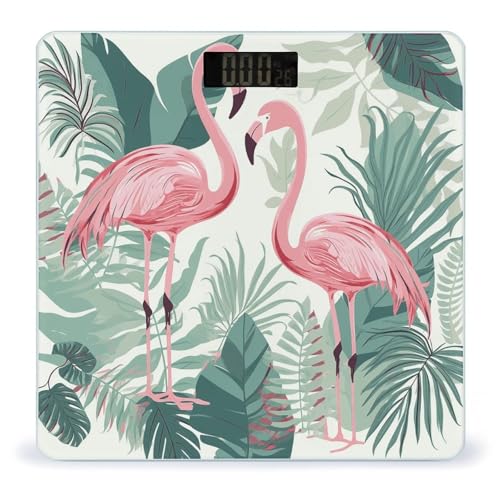 Báscula Digital para Baño con Pantalla LCD y Vidrio Templado miniatura 1