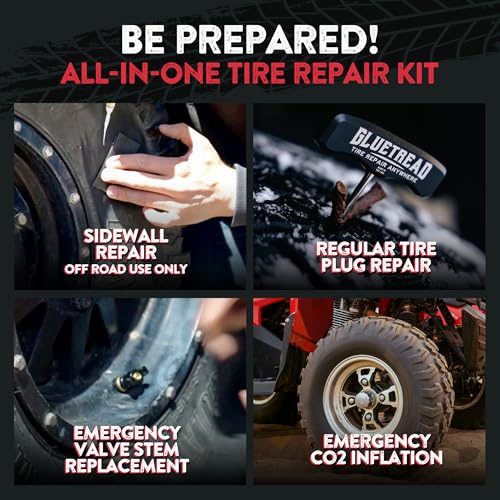 GLUETREAD MORE TREAD MORE TRACTION GTVA038A Utv Tire Repair Kit