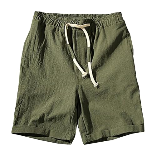 Short clásico para hombre con bolsillos y tiro plisado miniatura 1