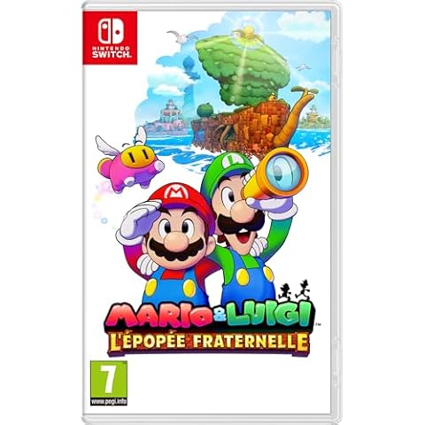 Mario & Luigi : L'épopée fraternelle - Nintendo Cover