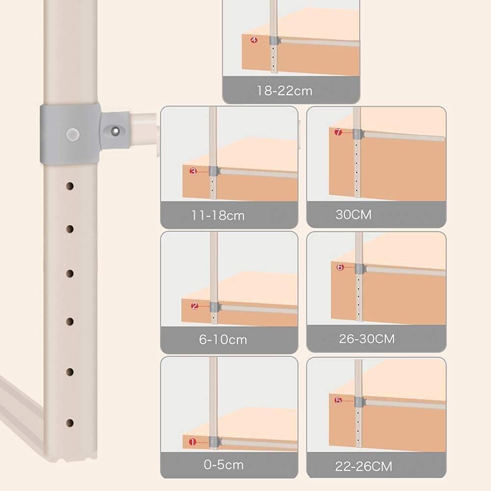 Baby Box Letto sponda di Sicurezza guardrail Recinzione Bambino Sollevamento Verticale Modello Elefante per Bambini Doppia, Letto Matrimoniale Queen King Materasso Giocattolo (dime