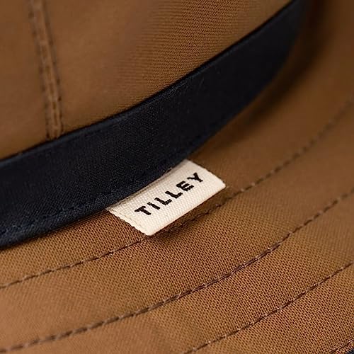 Image of Tilley TWC7 Outback Hat Breathable Cotton Outdoor Sun Protection Hat for Men and Women Ideal for Hiking Fishing Camping