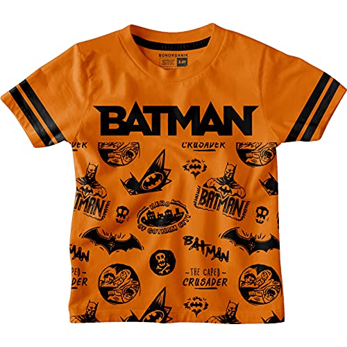 Image of Bon Organik Boy's Printed Regular Fit T-Shirt