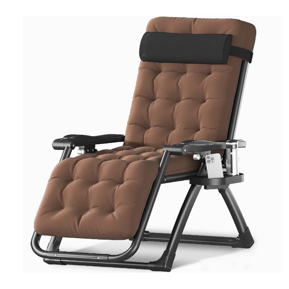 Chaise longue inclinable pour soulager le dos et se détendre au balcon