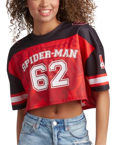 Maillot de baseball Spider-Man pour femme avec haut en jersey Spidey S-L - 2