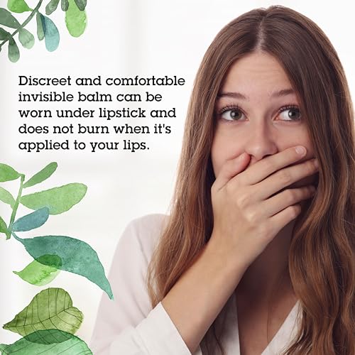 Quantum PPAX1196205 Health Lip Clear Lysine+ Cold Sore Treatment Soothe & Moisturize Mouth Sores - L-Lysine Menthol Calendula & Propolis Ointment - Transparent Fever Blister Healing Balm thumb #6