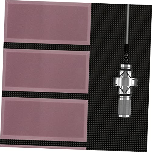 Paneles acústicos de absorción de sonido Kisangel 3 piezas, mantas para reducción de ruido miniatura 5