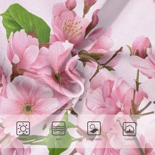 Toddler Girls Underwear 2t Cotton Panties Little Girl Flower Underpants Briefs Cherry Blossom Pink Flowers3