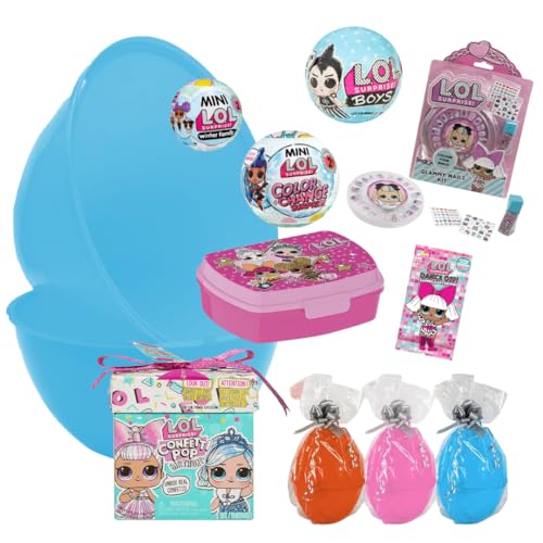 Giocauovo Uovo di Pasqua Giocattoli, Giocauovo LOL Surprise con almeno