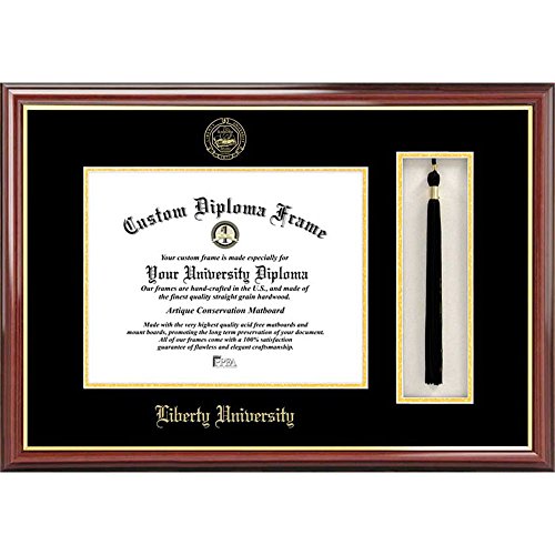 Campus Images Liberty University Tassel Box and Diploma Frame