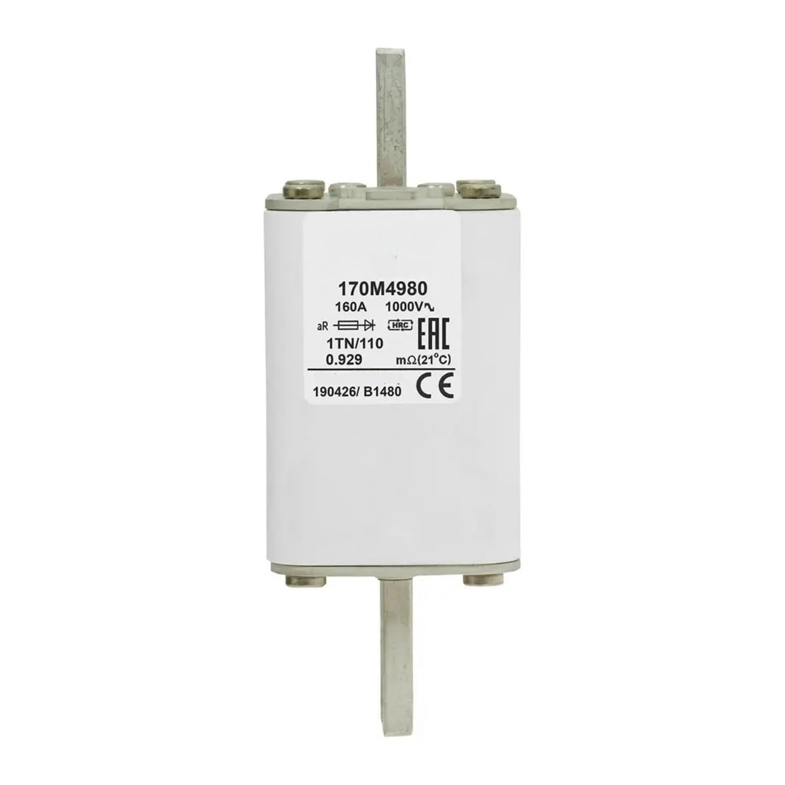 Fusible 170M4989 contre les courts-circuits pour sécuriser les transformateurs