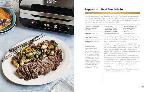 Generic Leon, Mellanie De Ninja Foodi Smart Xl Grill Complete Cookbook: 150 Recipes To Sear thumb #7