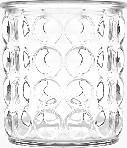 Casavetro Set di bicchieri da tè, portacandele in