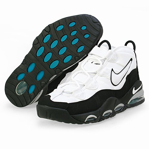 WHITE/WHITE-BLACK-MYSTIC TEAL Nike Air Max Uptempo3