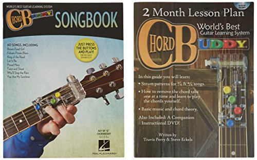 Chordbuddy Guitar Learning System For Left Handed Guitars. Includes Chordbuddy, 2-Month Lesson Plan Book, Dvd, And Song Book #TOP1