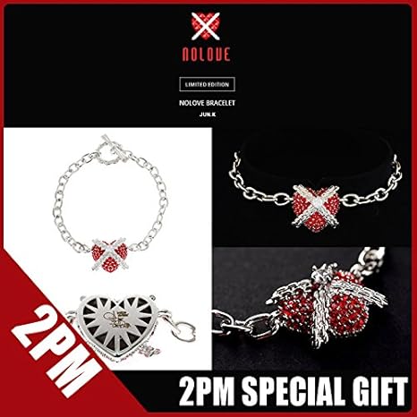 Amazon 公式グッズ Jun K ジュンケイ No Love Bracelets ブレスレット 2pm Special Gift 2pm Goods アイドル 芸能人グッズ 通販