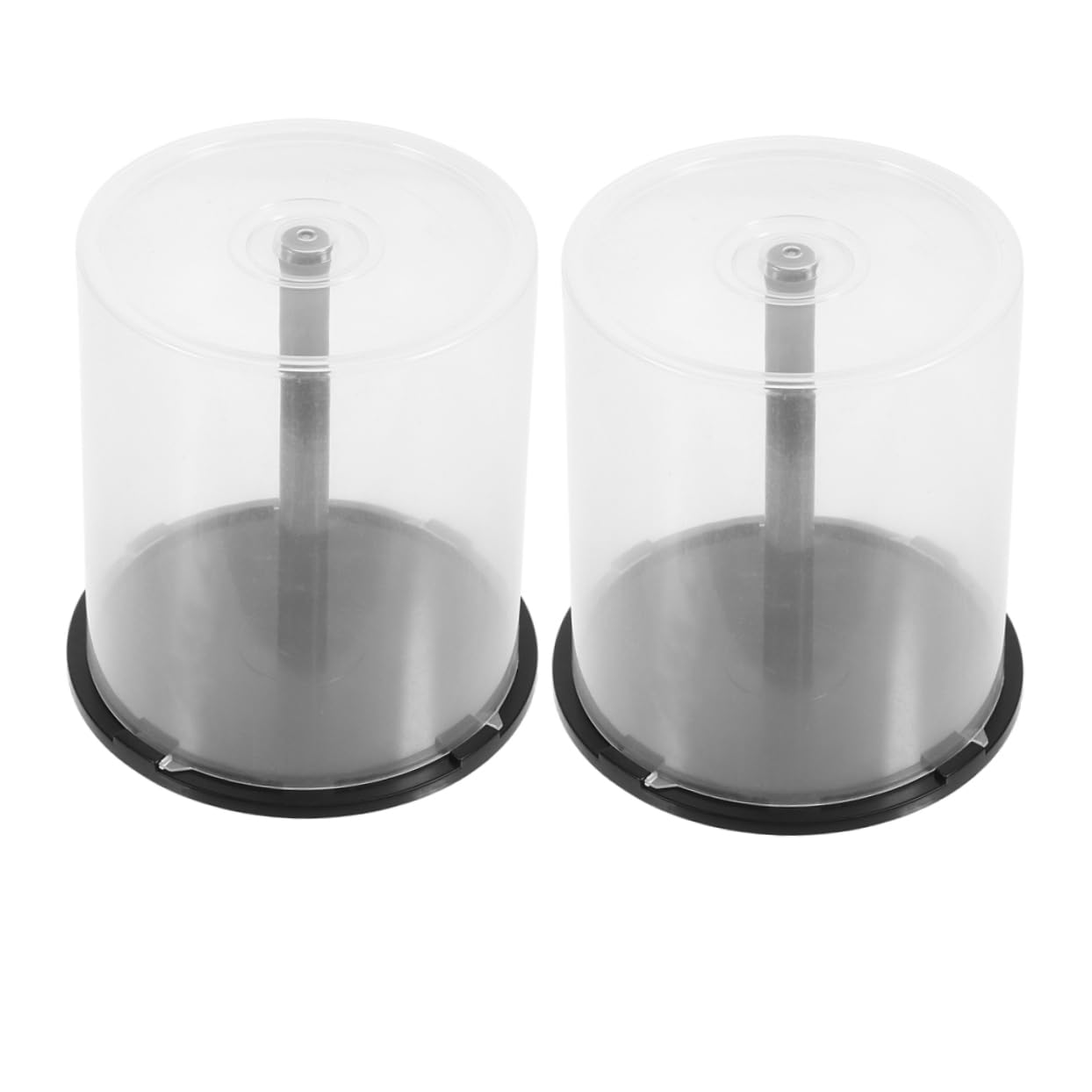 LABRIMP 4pièces Rangement Cd Et Dvd Organisateur Portable Pour Disques Support Pratique Et Pour Collection De Cd Dvd