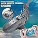Actualia Remote Control Shark Toy with Camera, APP Controlled RC Shark Simulator Fish, Waterproof Robotic Shark Pool Toy Gift