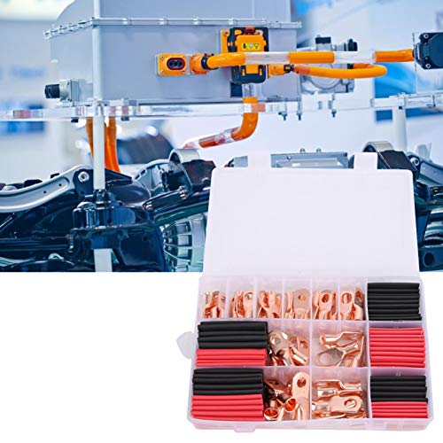 Conector de terminais de crimpagem, tubulação termorretrátil 3: 1 Kit de tubulação termorretrátil de