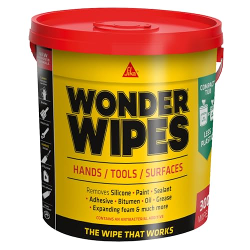 Sika Wonder Wipes Multi-Use Cleaning Wipes Unscented 300 Wipes