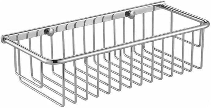 Chrome Wall Mounted Wire Shower Basket