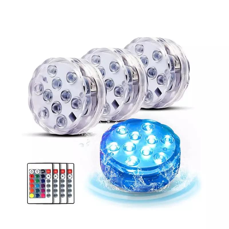 VEROX Waterproof IP68 Submersible Aquarium Lights LED 16 Colors Remote Controlled Pool Fish Tank Light 3XAAA Battery Operated Fountain Pool Light Pack of 3 (B0BJQ2YDLT) Amazon Price History, Amazon Price Tracker