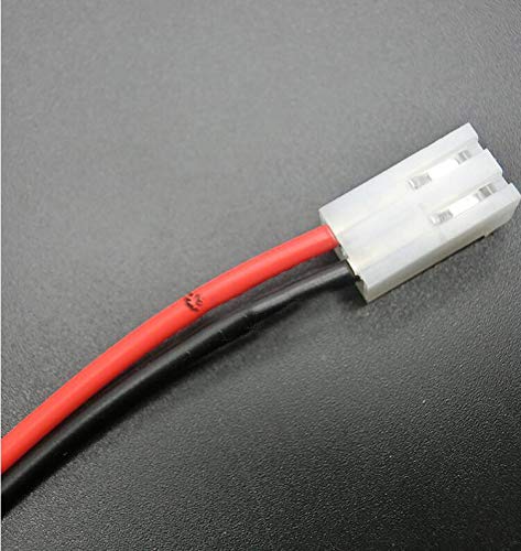 Davitu CH3.96 Single Head Wire Coloured Line Connection 2P 3P 4P 5P 6P 8P Terminal Cable 30cm The Other End Tin Plating 100pcs - (Pins: 4P)