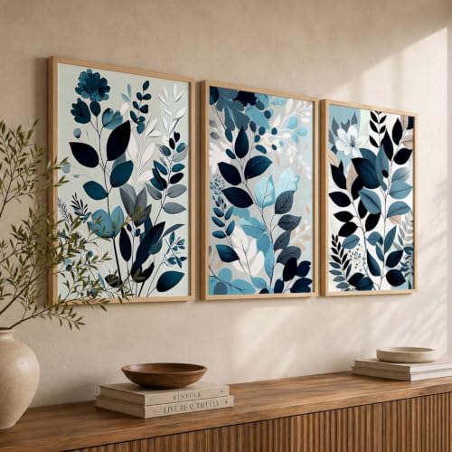 Image of kotart Painting for Wall Decoration - Modern Art Wall Decor Framed Painting for Living Room Bedroom - Framed Posters /Paintings with Frame Set of 3 (Art-6, 20x30 Inch)