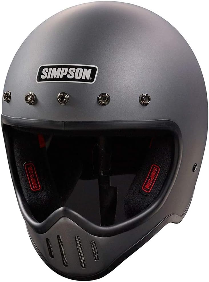 Simpson M50 Helmet Matte Grey Medium M50DM4