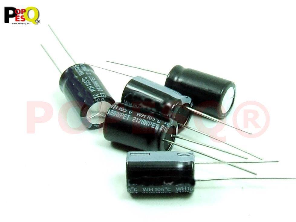 Image secondaire de Pack de 5 Condensateurs Électrolytiques 470uF 25VDC - POPESQ