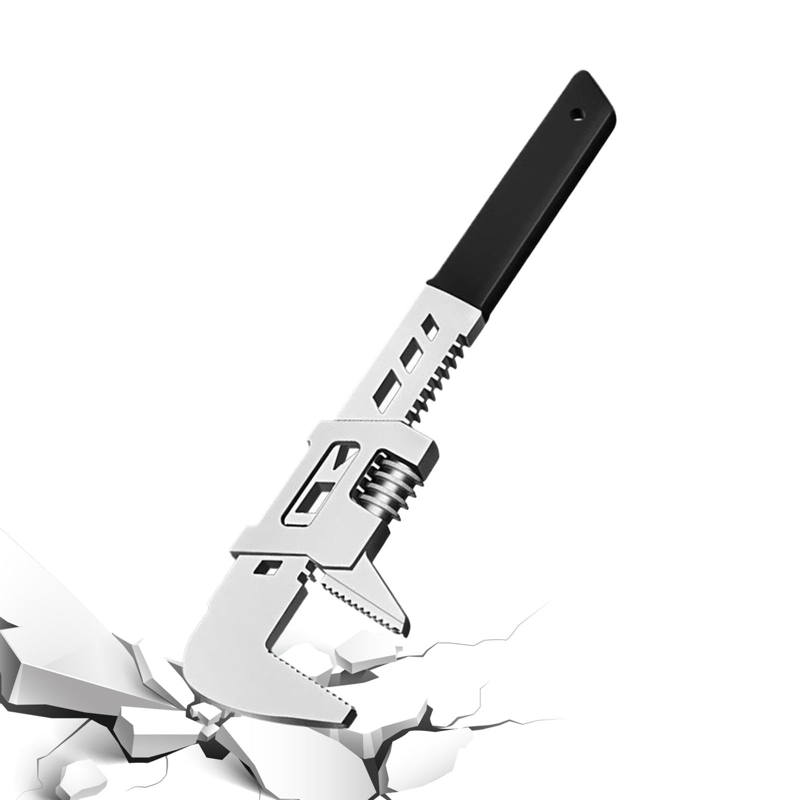 Llave F ajustable, llave de boca ancha, herramienta de acero al carbono, llave inglesa de bolsillo, alicates de fontanería, llave de apertura ajustable, herramientas de ángulo multiusos, herramienta
