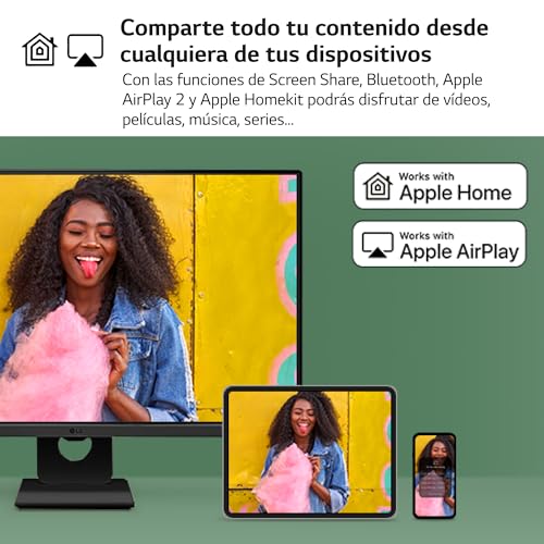 LG 27SR50F-B - Monitor Smart 27" IPS Full HD con Bluetooth - Imagen 4