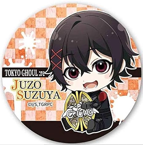 Amazon 東京喰種トーキョーグール Re ぎゅぎゅっと 缶バッジ 缶バッチ 鈴屋什造 戦闘服 アニメ 萌えグッズ 通販