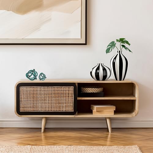 Torre & Tagus Orbit Hand Blown Glass Infinity Knot Sculpture - 3 Inch Glass Art Teal Knot Decor Ball for Home Decor, Small Centerpiece Table Decoration for Home Interior (Clear Teal) - Image 6