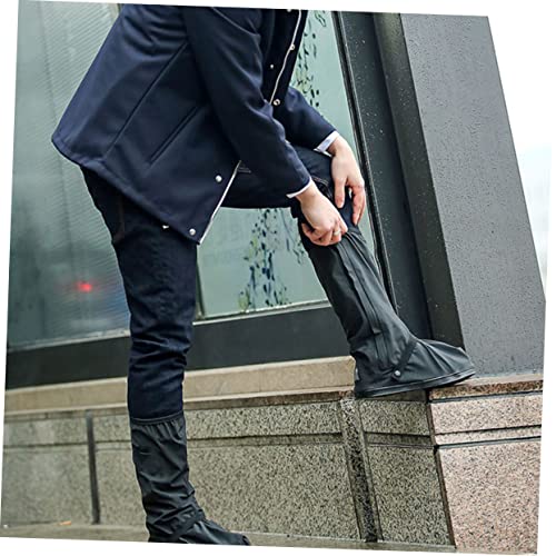 Cubrebota Impermeable para Ciclismo - Negro Talla Small miniatura 5
