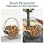 Sunnydaze 40-Inch Outdoor Firewood Rack Hoop - Indoor Round Tubular Steel Fireplace Wood Holder