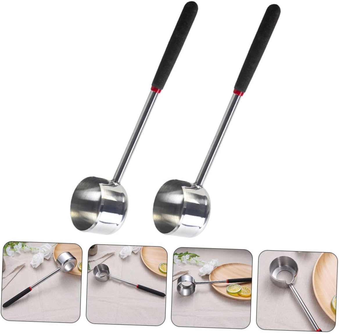 2pcs Stainless Steel Coconut Opening Tool Set Hammer Accessory for Easy Coconut Shell Removal Ergonomic Design for Home Use Kitchen Gadget