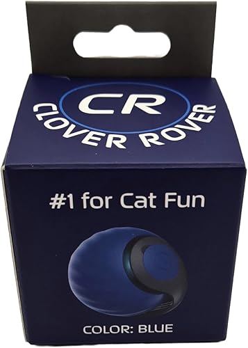 Miniatura 6 de Energy Ball - Juguete para gatos color azul, versión Bengala con cola de neón, recargable, bola de energía de 2 velocidades con apagado automático,