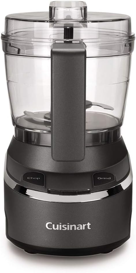 Mini Food Processor & Chopper, Small Stand Mixer for Vegetables, Meats & More, 4 Cup, Electric, Black, RMC-100