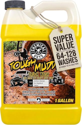 Chemical Guys Tough Mudder Heavy Duty Foaming Soap, Lemon Scent (1 Gallon)