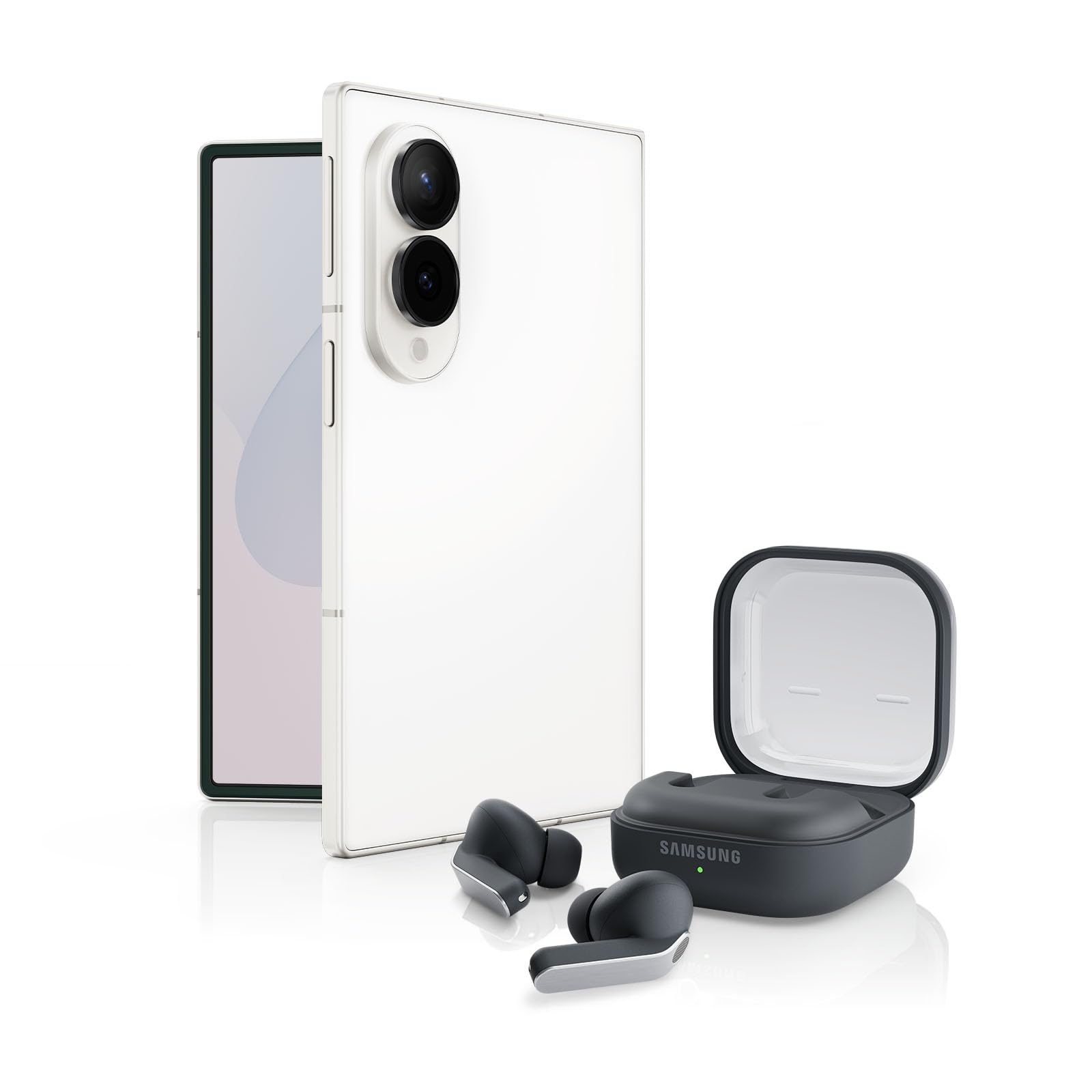 Samsung Galaxy Z Fold8 Phone + Buds4 Pro, 512GB, Cream