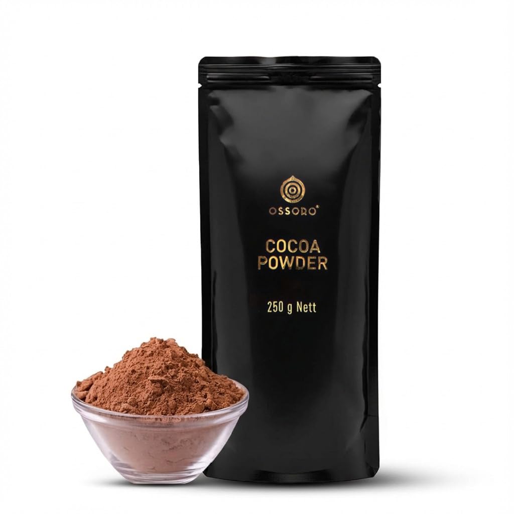 Ossoro Cocoa Powder, 250 GMS, Dutch Processed Alkalised