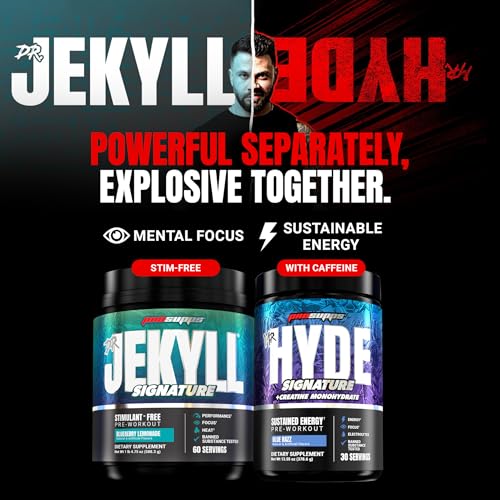 Image of ProSupps Mr. Hyde Signature V2, Pre Workout Powder with Creatine, Beta Alanine & Caffeine - Performance, Energy & Hydration - Clean Fitness & Gym Supplements for Men & Women (Pixie Dust, 30 Servings)