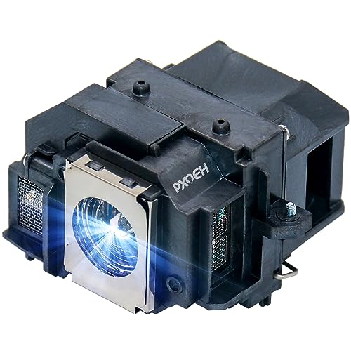 Image of ELPLP54 /55 /56 /58 for Epson EX51 EX5200 EB-S7 X7 S8 X8 W7 S9 X9 S10 TW450 EX31 EX51 EX71 EX3200 Powerlite 705HD 1220 1260 S9 MovieMate 60 62 V13H010L54 /55 /56 /58 Replacement Projector Lamp Bulb