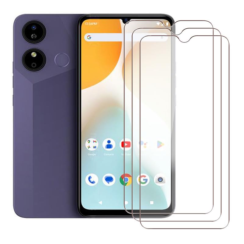 Screen Protector for BLU G44 (6.80")(3 Pack), 9H Hardness Tempered Glass HD Anti-Scratch, Anti-Fingerprint Film Protective for BLU G44