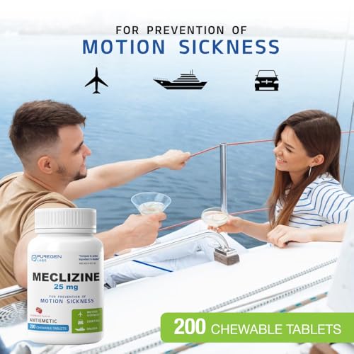 Puregen Labs Meclizine 25 mg Chewable